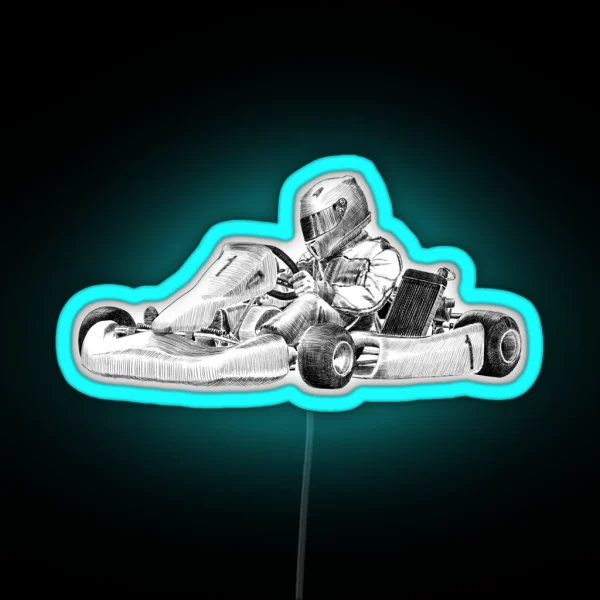 Karting RGB Neon Sign