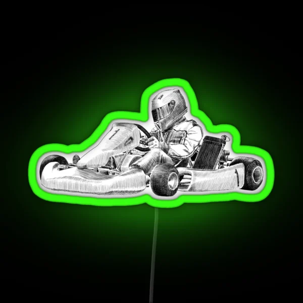 Karting RGB Neon Sign