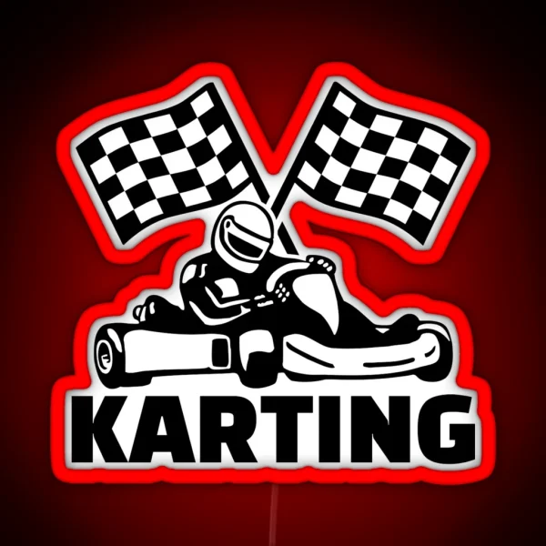 Karting RGB Neon Sign