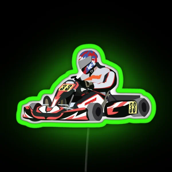 Karting RGB Neon Sign