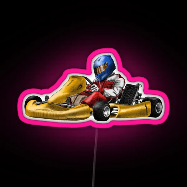 Karting RGB Neon Sign