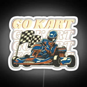 Karting Vintage RGB Neon Sign