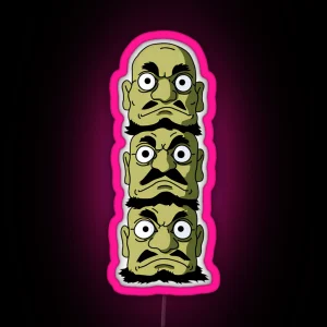 Kashira Heads Spirited Away RGB Neon Sign