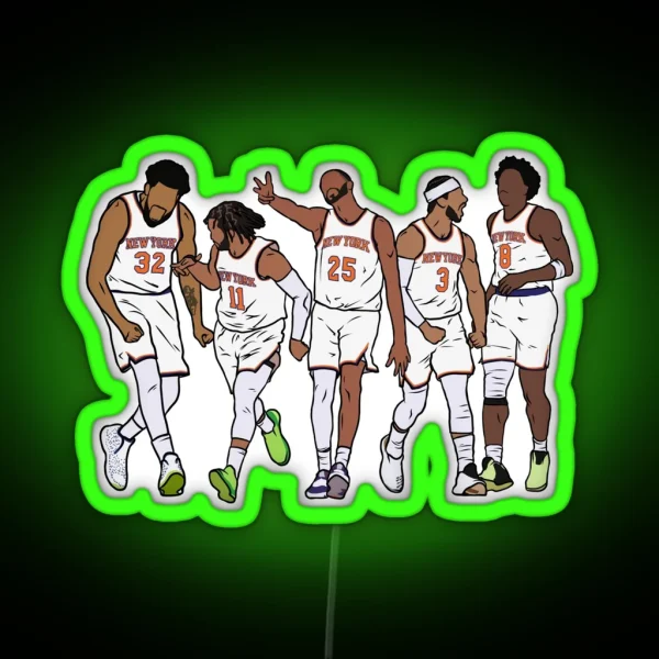 KAT Brunson Mikal And Hart RGB Neon Sign