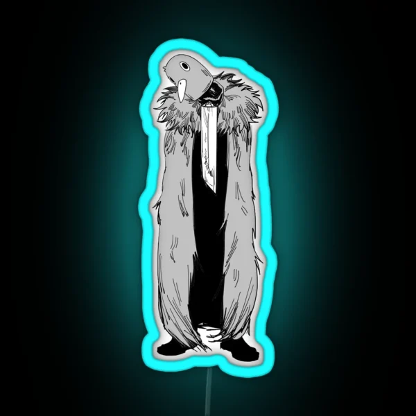 Katana Man RGB Neon Sign