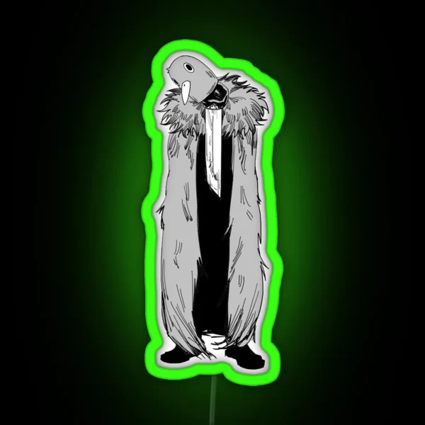 Katana Man RGB Neon Sign