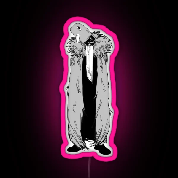 Katana Man RGB Neon Sign