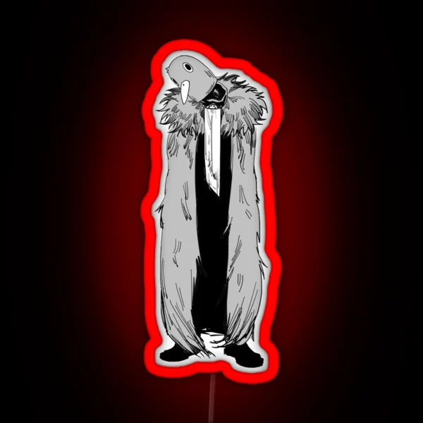 Katana Man RGB Neon Sign