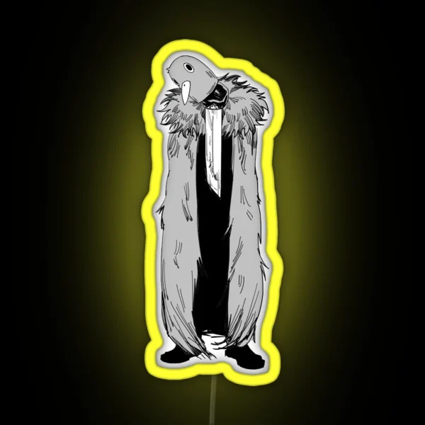 Katana Man RGB Neon Sign