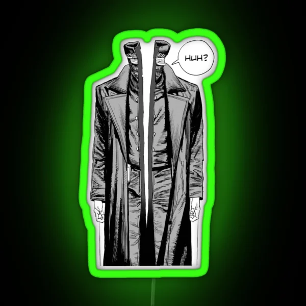 Katana Man RGB Neon Sign