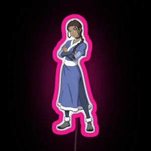 Katara From ATLA RGB Neon Sign