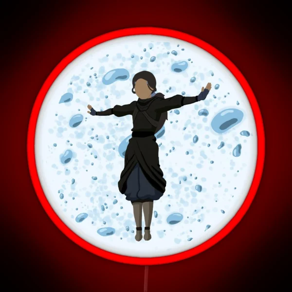 Katara Stopping Rain RGB Neon Sign