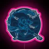 Katara Waterbending With Glow Avatar The Last Airbender RGB Neon Sign - Image 6