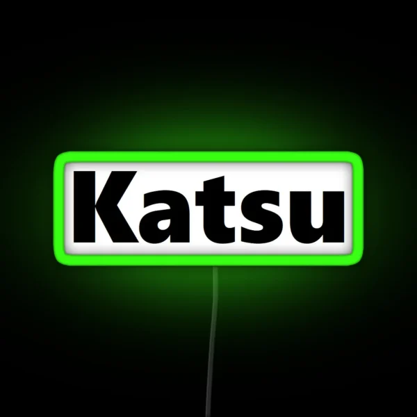 Katsu RGB Neon Sign