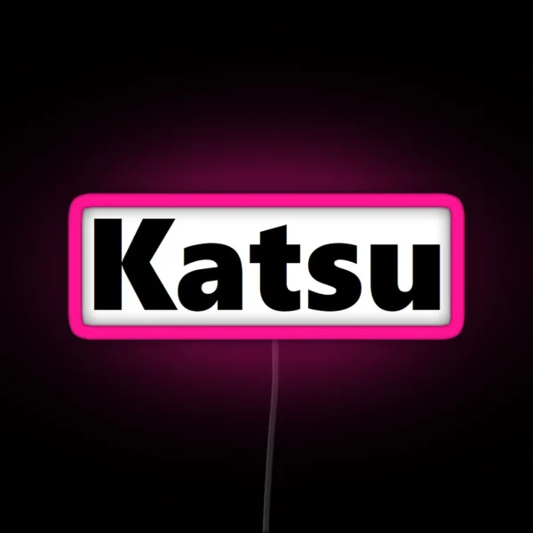 Katsu RGB Neon Sign