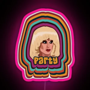 Katya Zamolodchikova Party RGB Neon Sign