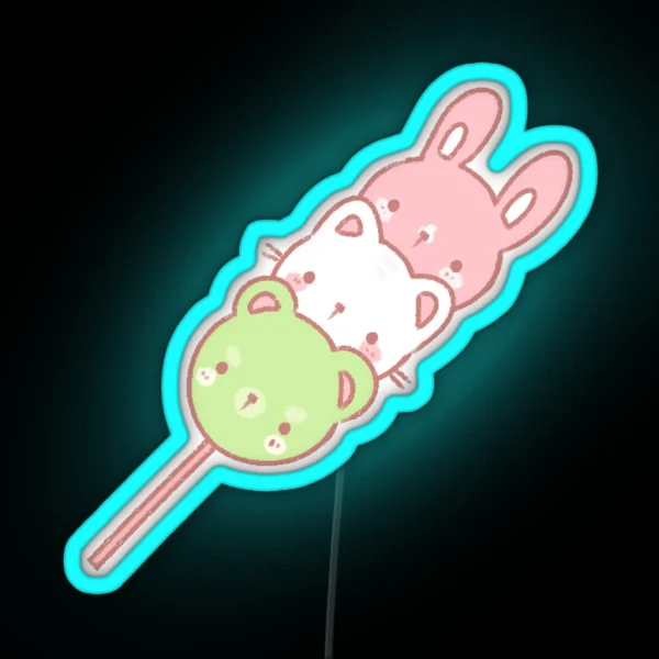 Kawaii Dango RGB Neon Sign