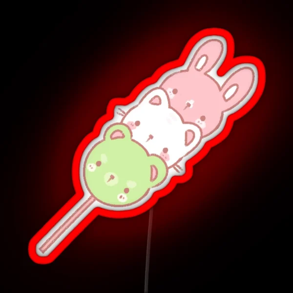 Kawaii Dango RGB Neon Sign