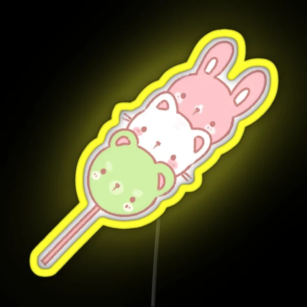 Kawaii Dango RGB Neon Sign