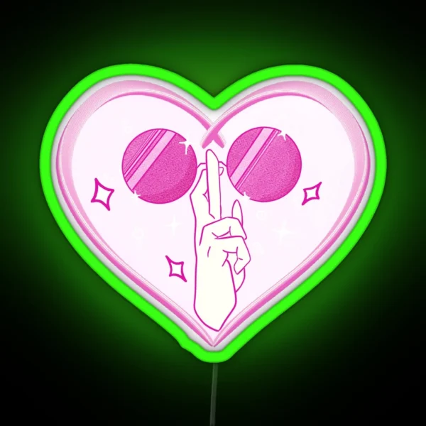 Kawaii Gojo RGB Neon Sign