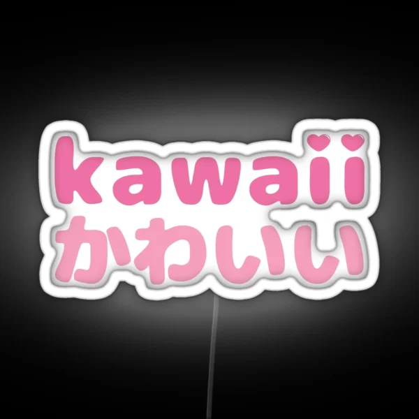 Kawaii Japanese Kanji Led RGB Neon Sign