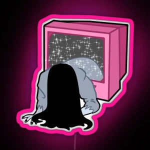 Kawaii Sadako RGB Neon Sign