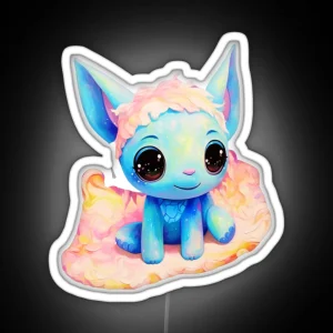 Kawaii Stitch RGB Neon Sign