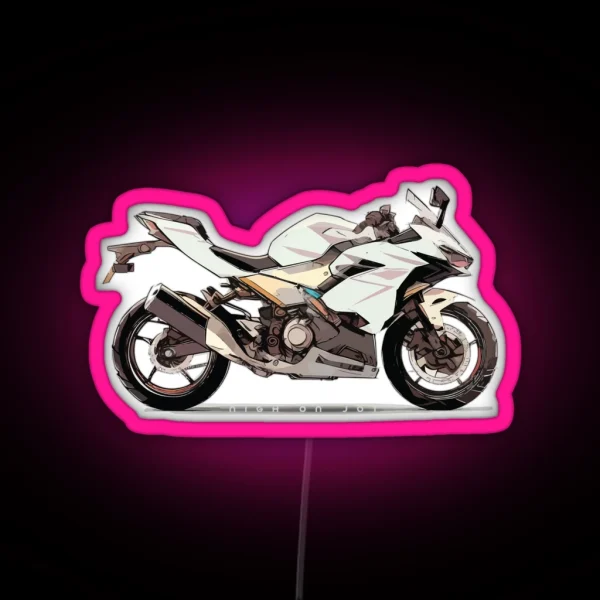 Kawasaki Ninja 400 Cyber RGB Neon Sign