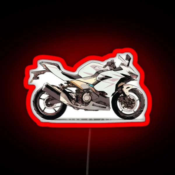 Kawasaki Ninja 400 Cyber RGB Neon Sign