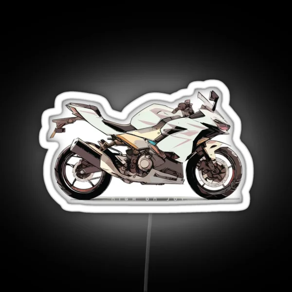 Kawasaki Ninja 400 Cyber RGB Neon Sign