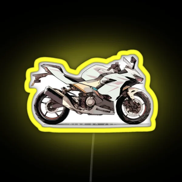 Kawasaki Ninja 400 Cyber RGB Neon Sign