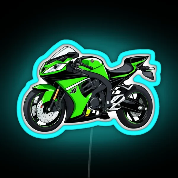 Kawasaki Ninja RGB Neon Sign