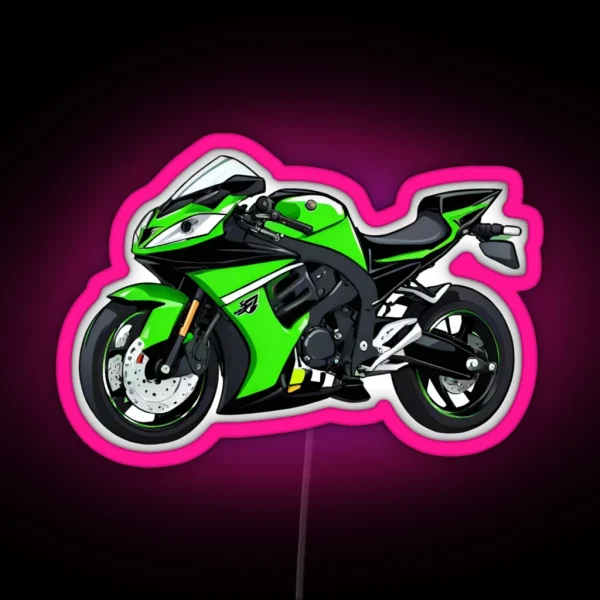 Kawasaki Ninja RGB Neon Sign