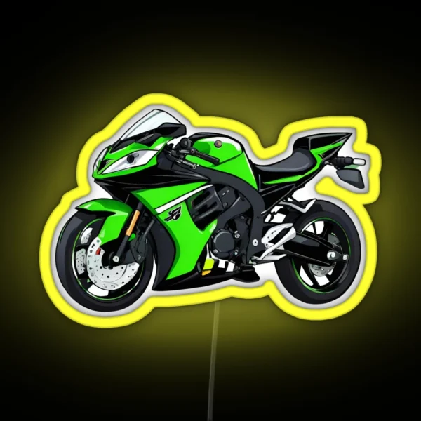 Kawasaki Ninja RGB Neon Sign