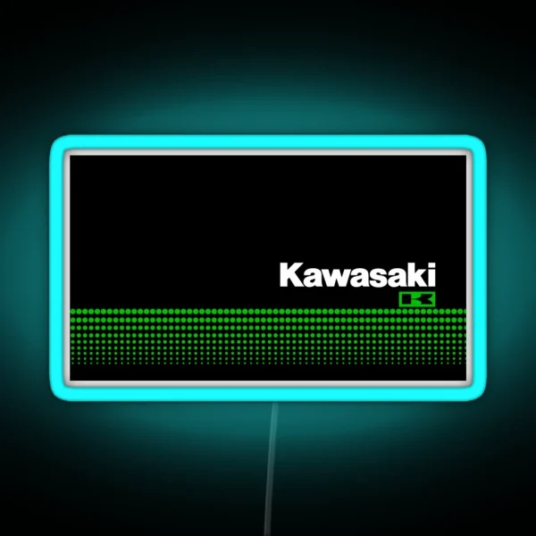 KAWASAKI Team RGB Neon Sign