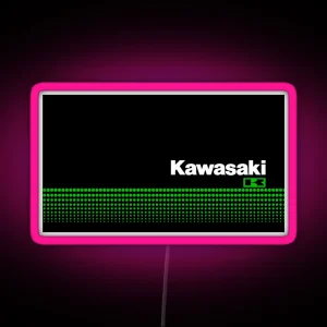 KAWASAKI Team RGB Neon Sign