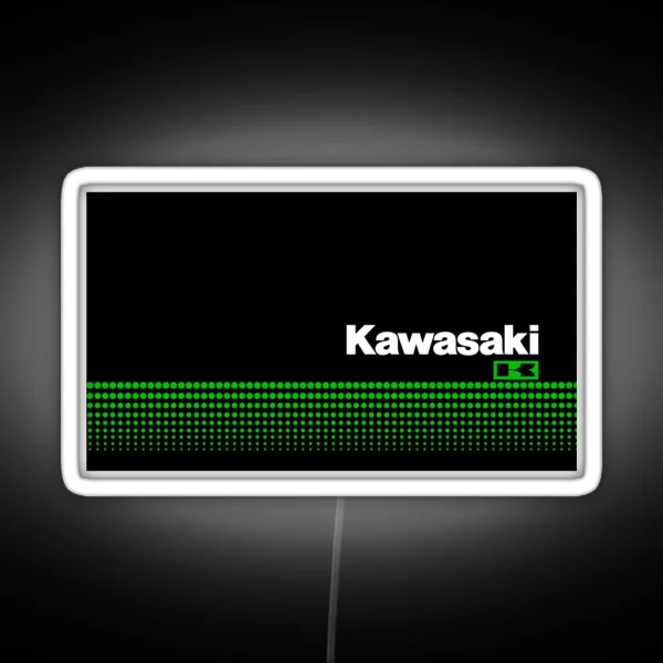 KAWASAKI Team RGB Neon Sign