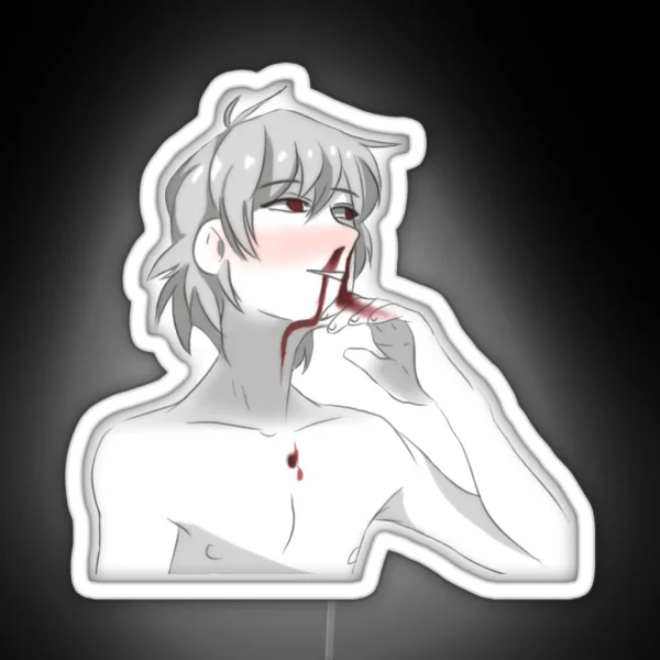 Kaworu Nagisa RGB Neon Sign