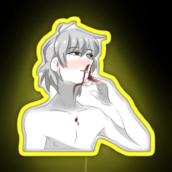 Kaworu Nagisa RGB Neon Sign