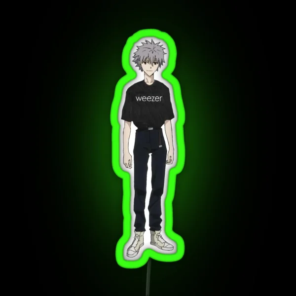 Kaworu NGE RGB Neon Sign