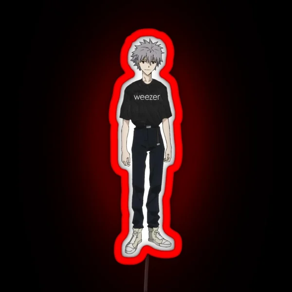 Kaworu NGE RGB Neon Sign