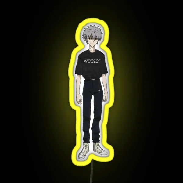 Kaworu NGE RGB Neon Sign