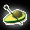 Kayaking Avocado Rowing Cute SKY RGB Neon Sign - Image 5