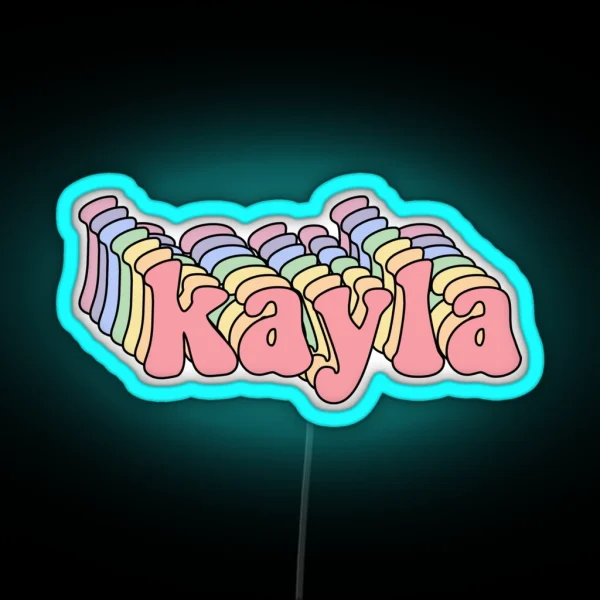 Kayla Name Led RGB Neon Sign