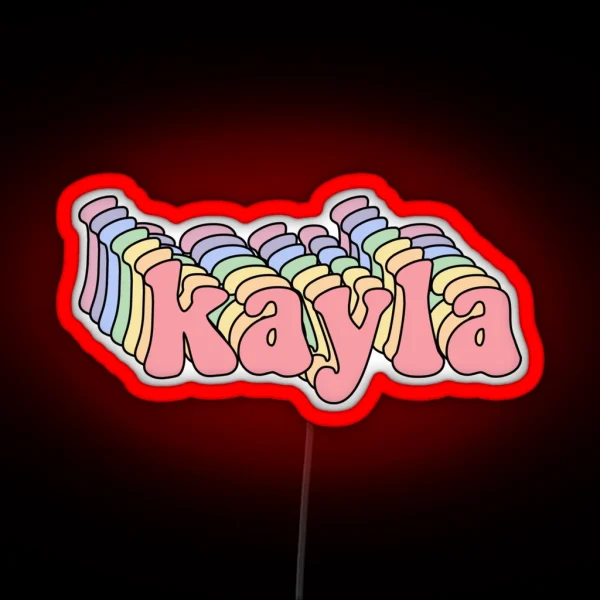 Kayla Name Led RGB Neon Sign