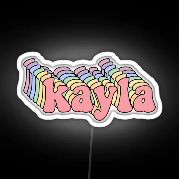 Kayla Name Led RGB Neon Sign