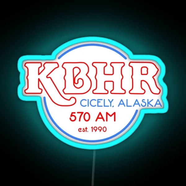 KBHR Northern Exposure RGB Neon Sign