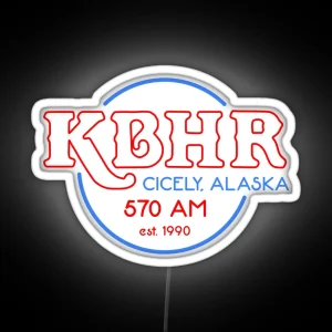 KBHR Northern Exposure RGB Neon Sign