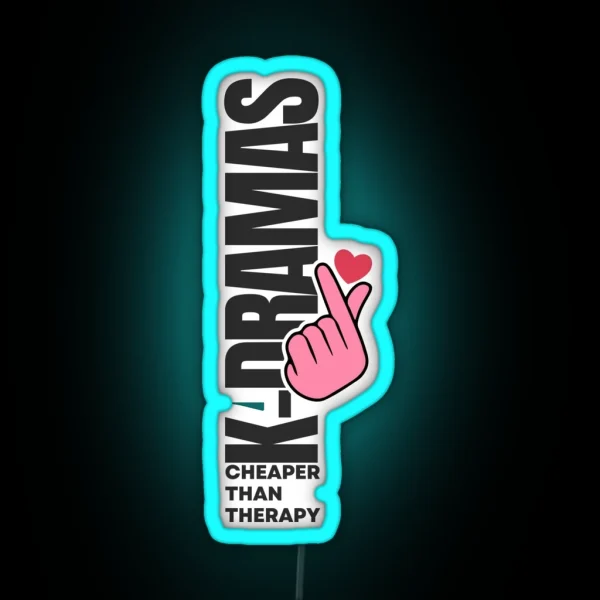 Kdrama Addict Lovely Runner Kdrama RGB Neon Sign