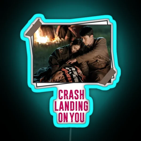 Kdrama Crash Landing On You Korean Drama RGB Neon Sign